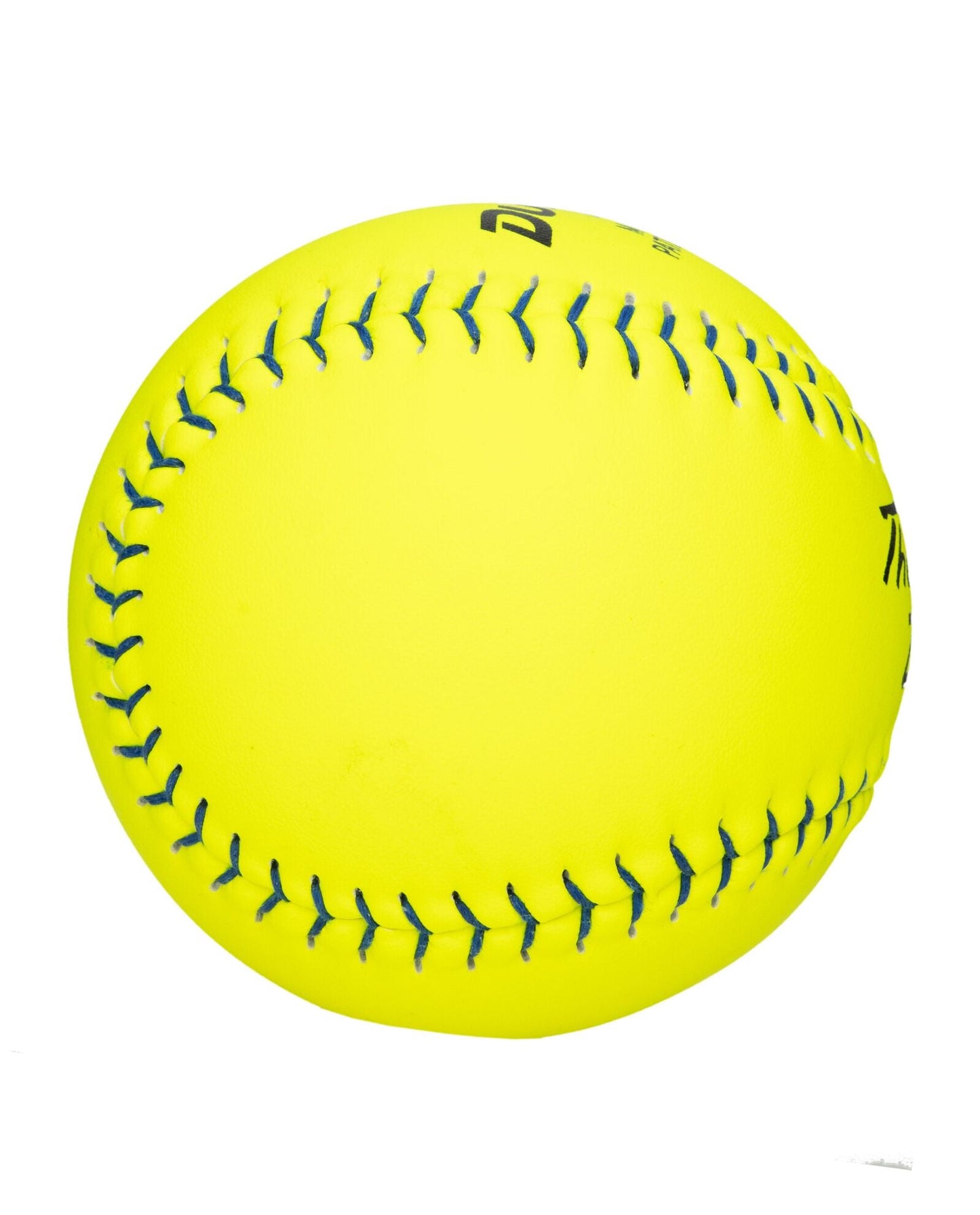 Dudley Thunder ZN Blue Stitch Hardcore 44/375 12" Slowpitch Softballs - 412HBN – Product View | Smash It Sports | composite