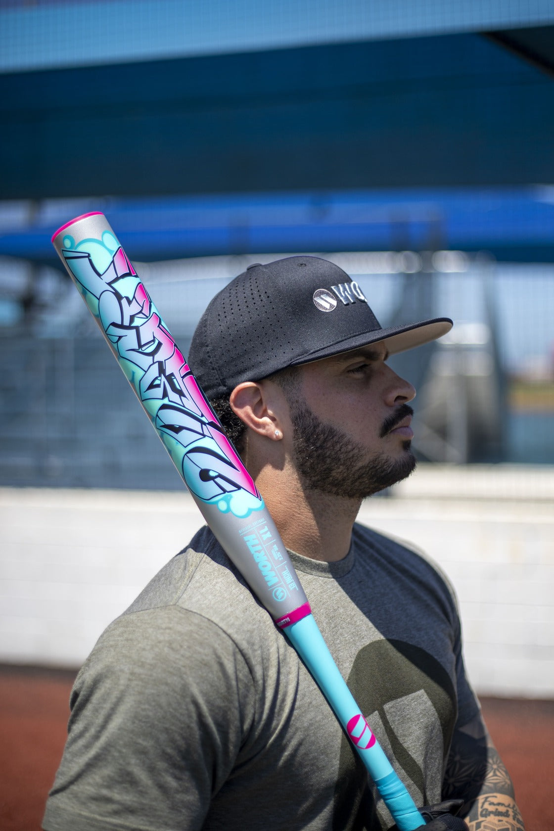2026 Worth 2 Legit XL 2-Piece USSSA Slowpitch Softball Bat - WSU62LL - lifestyle photo (8 of 8)