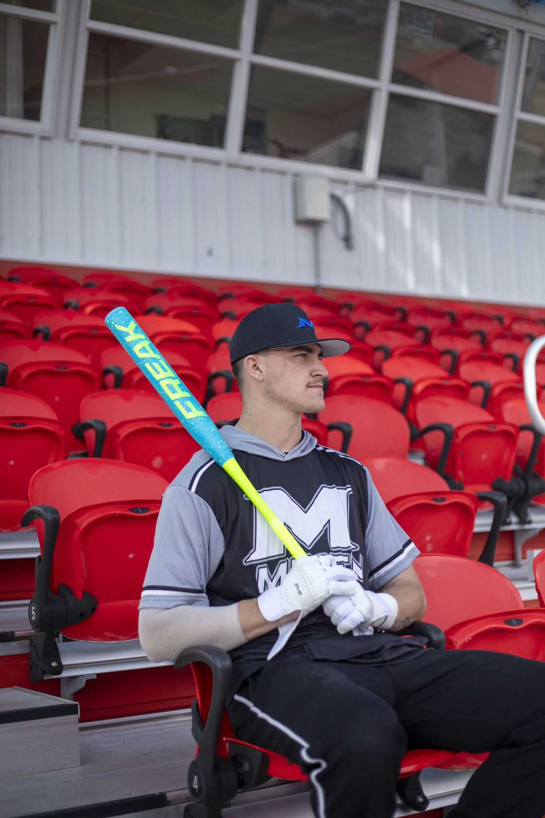2026 Miken Freak Splatter 2-Piece Maxload USSSA Slowpitch Softball Bat - MSU6FRKL – Lifestyle Shot | Smash It Sports | pro