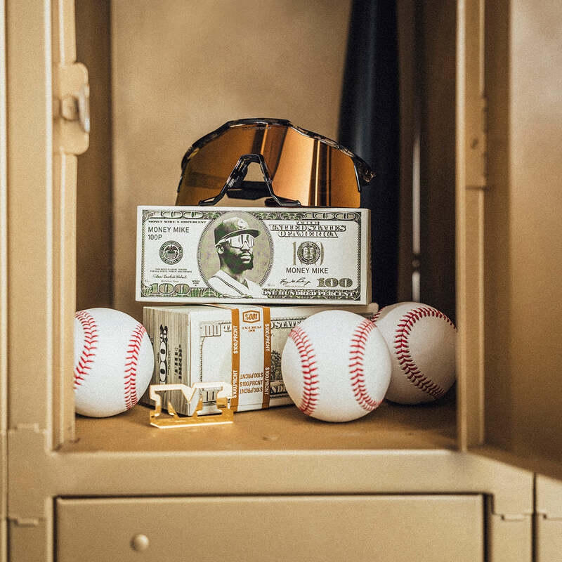 100 Percent Sunglasses - Speedcraft - Money Mike 3 - HiPER 24K Gold Mirror Lens – Product View | Smash It Sports