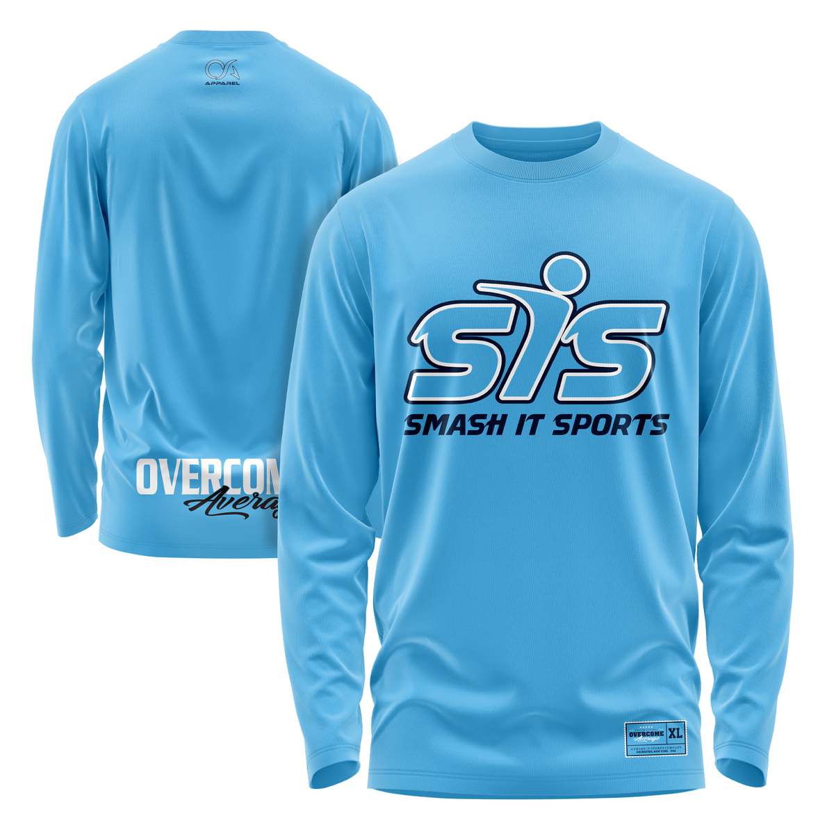 Smash It Sports Long Sleeve Shirt - The League (Carolina) – Specs Overview | Smash It Sports