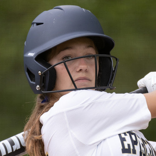 Marucci DuraVent Fastpitch Helmet With Facemask – Product View | Smash It Sports | abs, foam