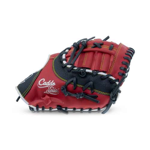 Marucci Caddo 11.5" Baseball First Base Mitt/Glove - MFG2CD1150FB-R/BK – Product View | Smash It Sports | leather, cowhide, p
