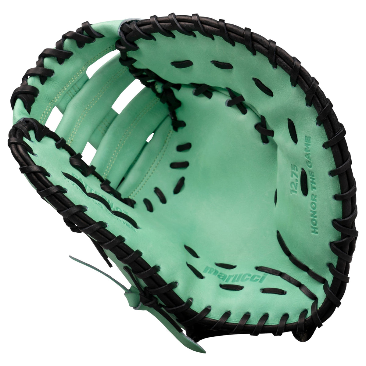 Marucci Cypress 38S1 12.75" Baseball First Base Mitt/Glove – Top-Down View | Smash It Sports | leather, steerhide, pro