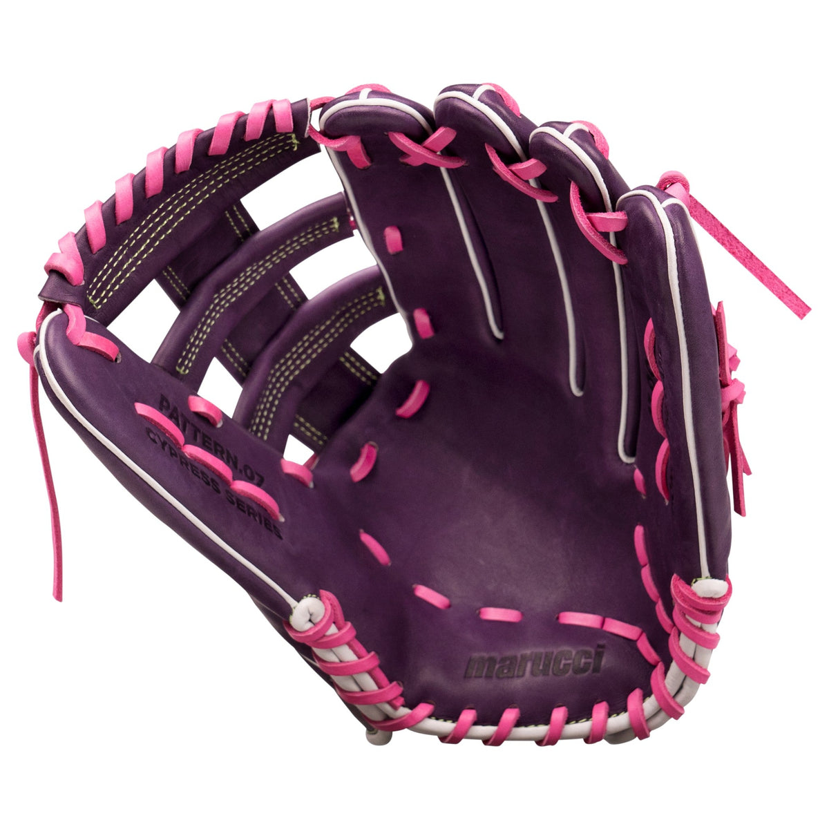 Marucci Cypress M Type 79R2 13" Baseball Fielding Glove – Top-Down View | Smash It Sports | leather, steerhide, pro