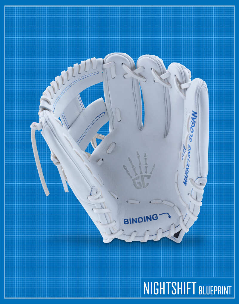 Marucci Nightshift Cypress 43A2 Blueprint 11.5" Fielding Glove - MFGNTSHFT-0401