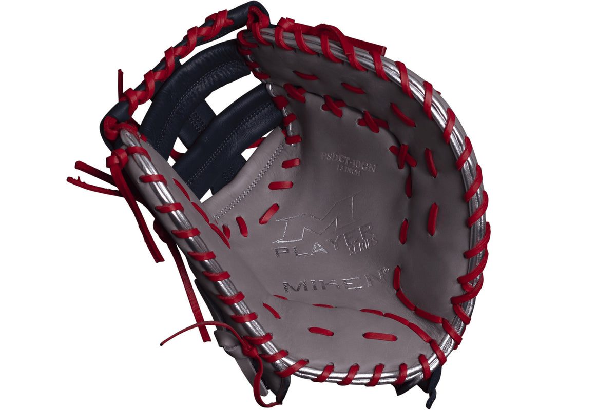 Miken Player Series Slowpitch Softball First Base Mitt/Glove – Product View | Smash It Sports | leather, pro, pocket