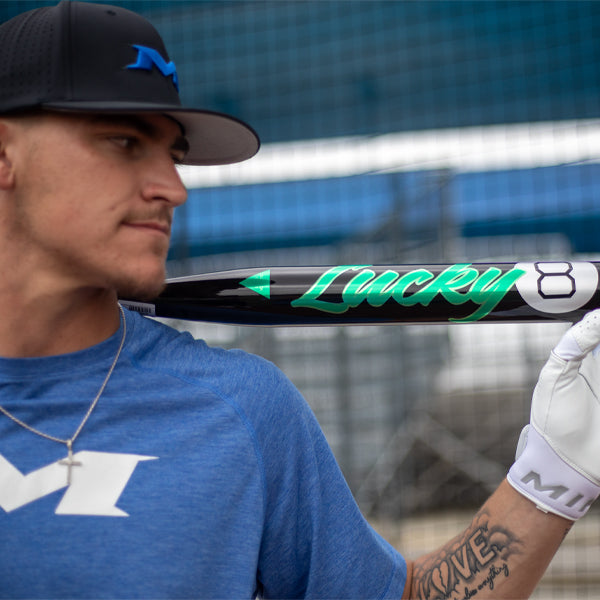 2026 Miken Lucky 8 1-Piece Maxload USSSA Slowpitch Softball Bat - MSU5LKY1L – Product View | Smash It Sports | ash, composite