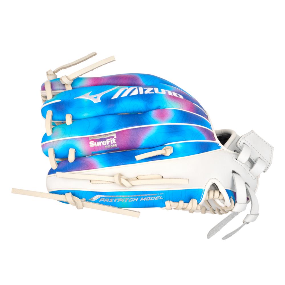 Mizuno MVP Prime M-Print 12" Softball Fielding Glove - GMVPF-10MP Psychedelic Print – Product View | Smash It Sports | leathe