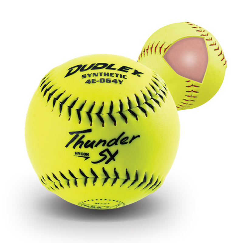 Dudley Thunder SY Hycon NSA 11" Slowpitch Softballs 4E064Y – Product View | Smash It Sports
