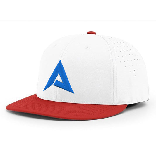 Anarchy CA i8503 Performance Hat - New Logo - White/Red/Royal