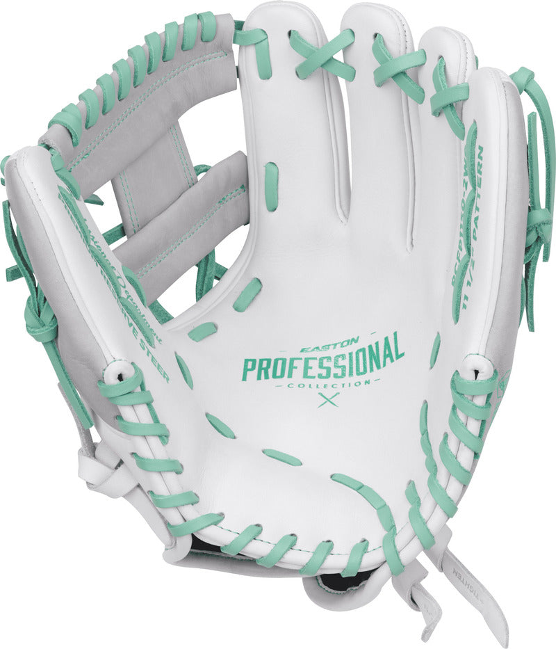 Easton Professional Collection 11.5" Fastpitch Softball Glove - PCFP1150-2WG – Product View | Smash It Sports | leather, cowh