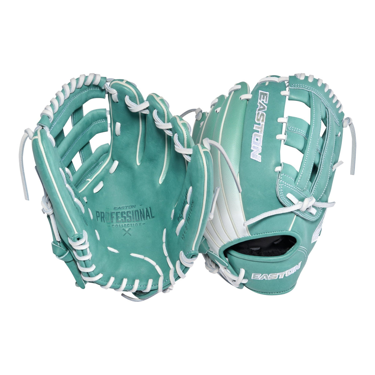 Easton Professional Collection Color Splash 3.0 12.5" Softball Glove - PCFP125-6SP – Product View | Smash It Sports | leather
