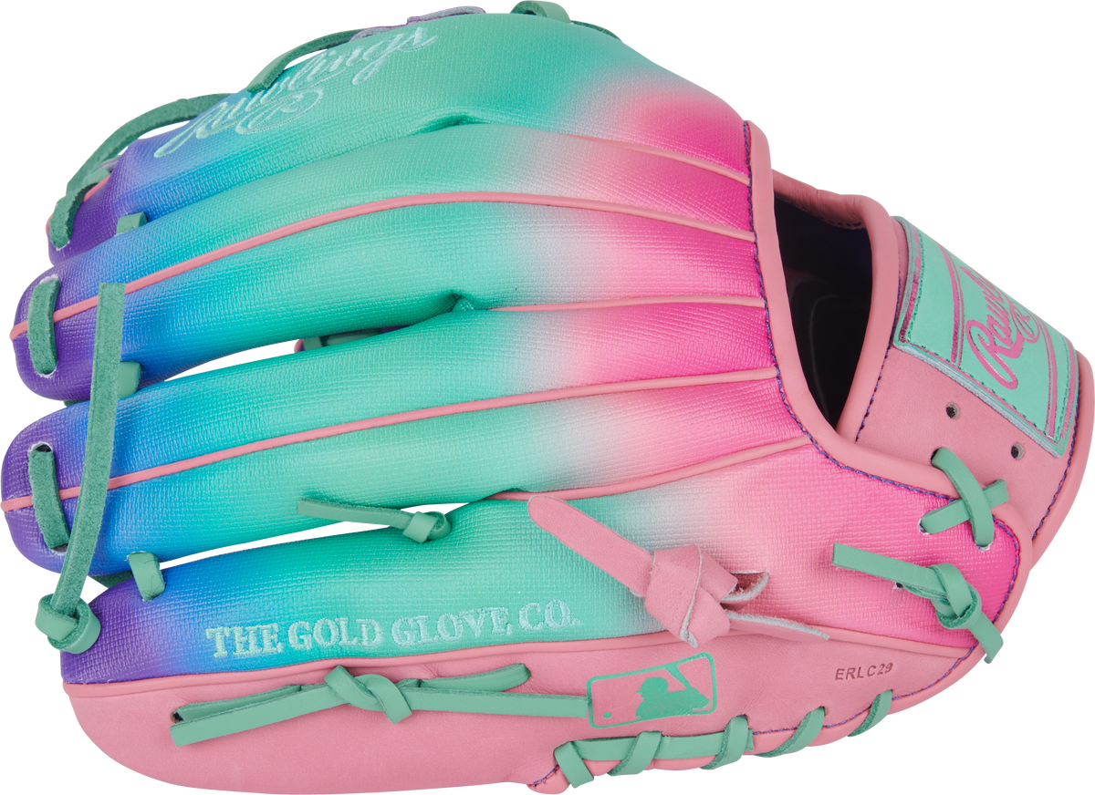 Rawlings Heart of the Hide Fun Burst 11.5" Baseball Fielding Glove - PROR204-2PUP – Specs Overview | Smash It Sports | leathe