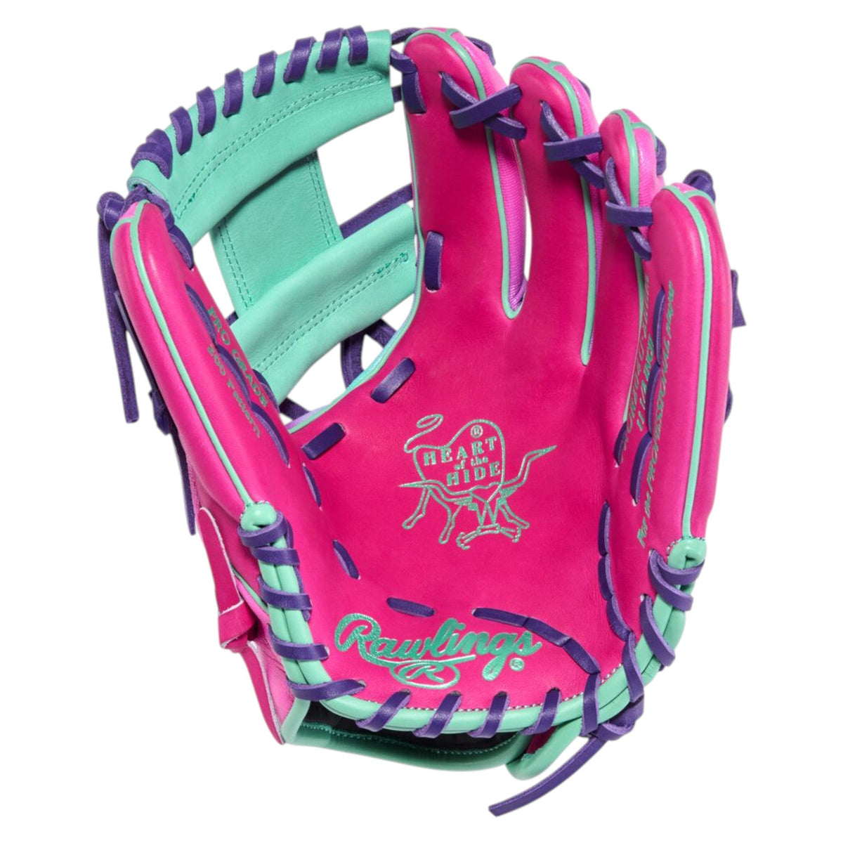 Rawlings Heart of the Hide Fun Burst 2.0 11.5" Baseball Fielding Glove - PROR204U-2BEM – Product View | Smash It Sports | lea