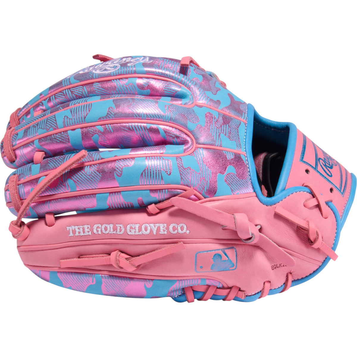 Rawlings Heart of the Hide ColorSync 10 Blue Metallic Camo 11.75" Baseball Fielding Glove - PROR315-32CBP – Product View | Sm