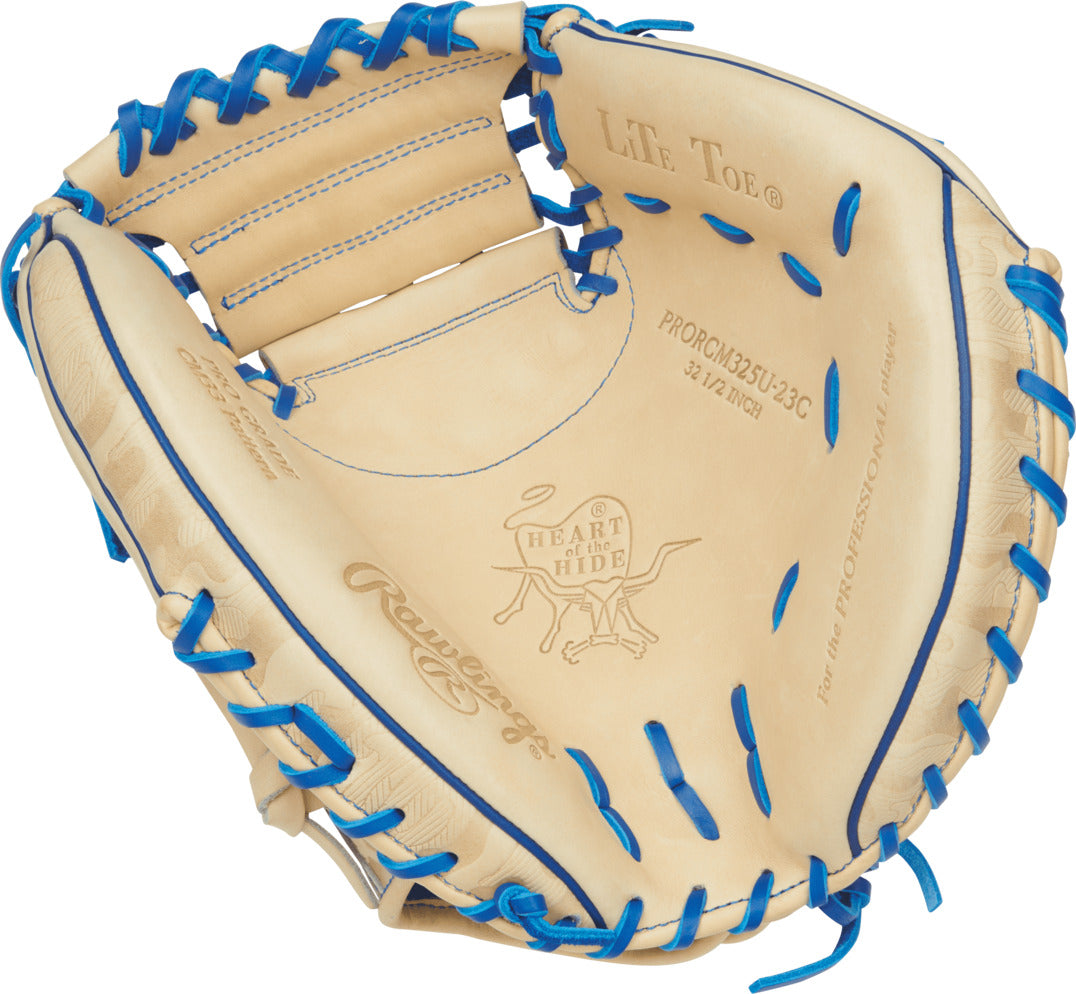 Rawlings Heart Of The Hide 32.5" Baseball Catchers Mitt/Glove - PRORCM325U-23C – Product View | Smash It Sports | leather, st