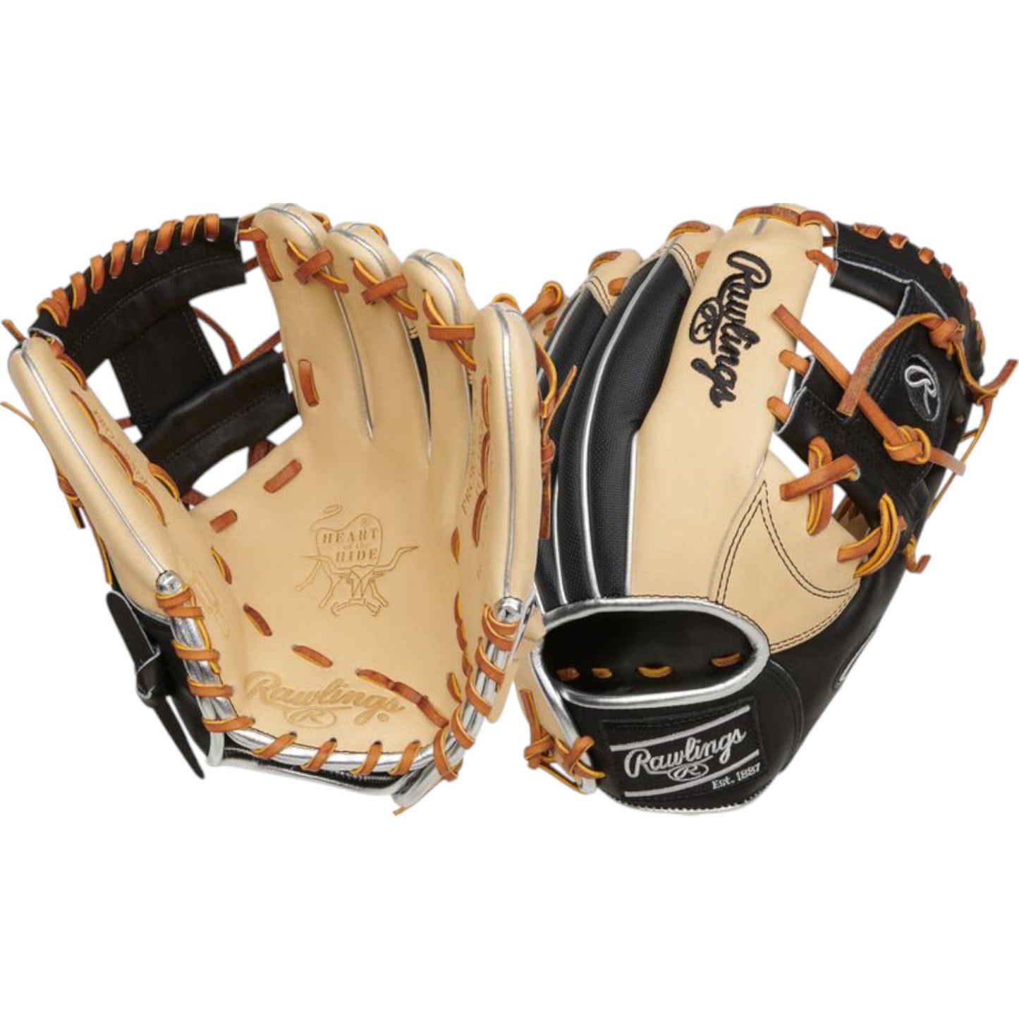 Rawlings Heart of the Hide 11.5" Baseball Fielding Glove - PRORNP4-2CB - product photo 5 of 5