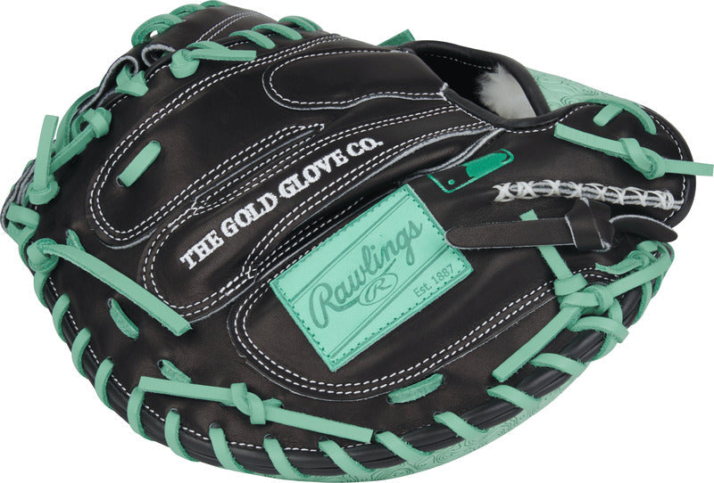 Rawlings Pro Preferred 33" Baseball Catcher's Mitt/Glove - PROSCM33-23BM – Product View | Smash It Sports | leather, kip, pro