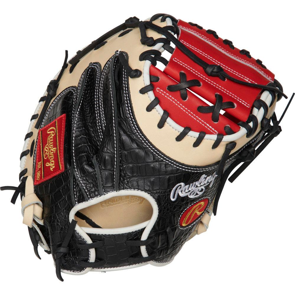 Rawlings Heart of the Hide 34-Inch Catcher's Mitt, Yadier Molina Pattern  PROYM4BC RHT