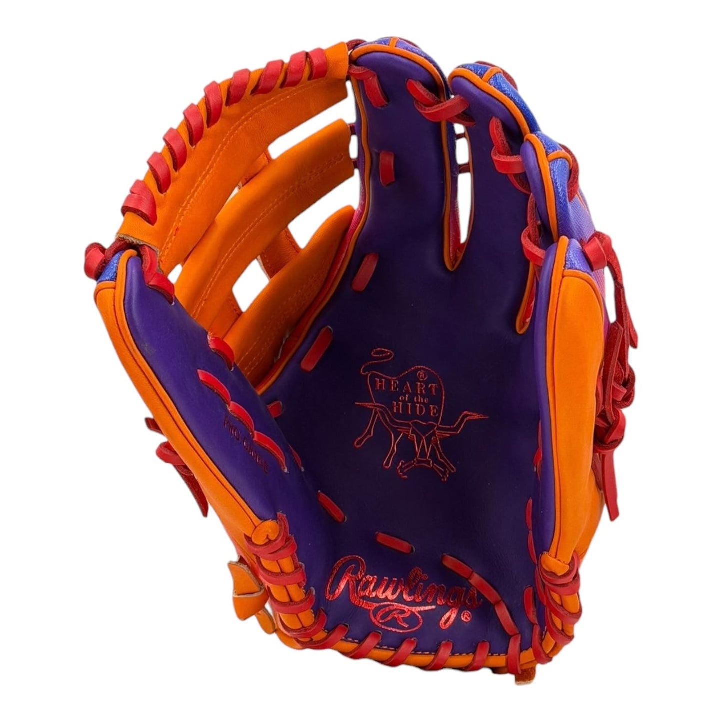 Rawlings Heart of The Hide 13" Softball Fielding Glove - PRO130SP-6PUO – Product View | Smash It Sports | leather, cowhide, p