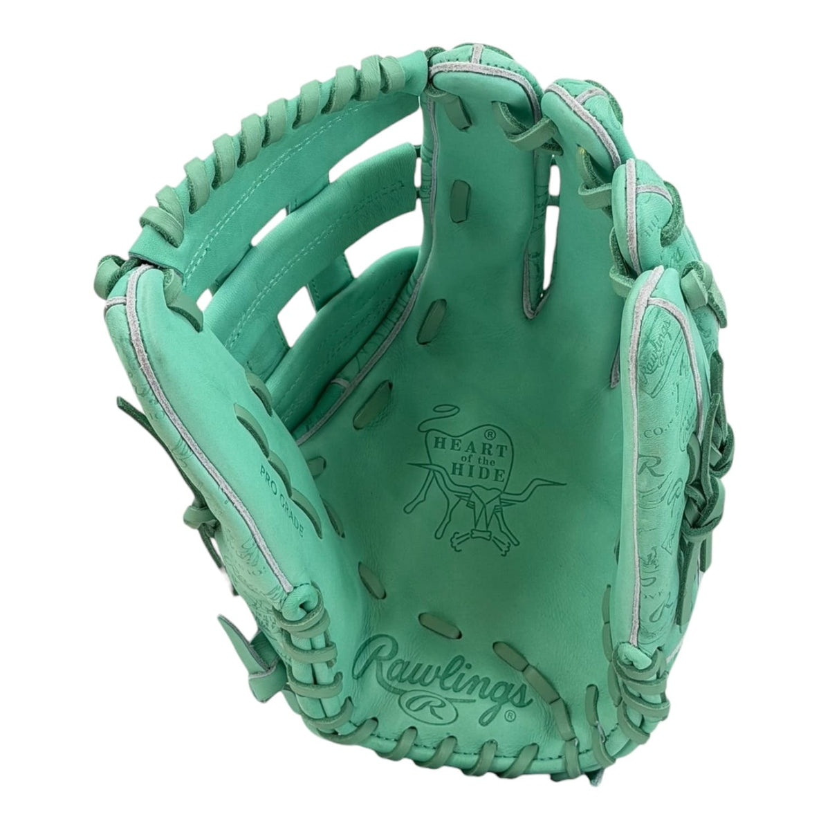 Rawlings Heart of The Hide 13" Softball Fielding Glove - PRO130SP-6M – Product View | Smash It Sports | leather, cowhide, pro