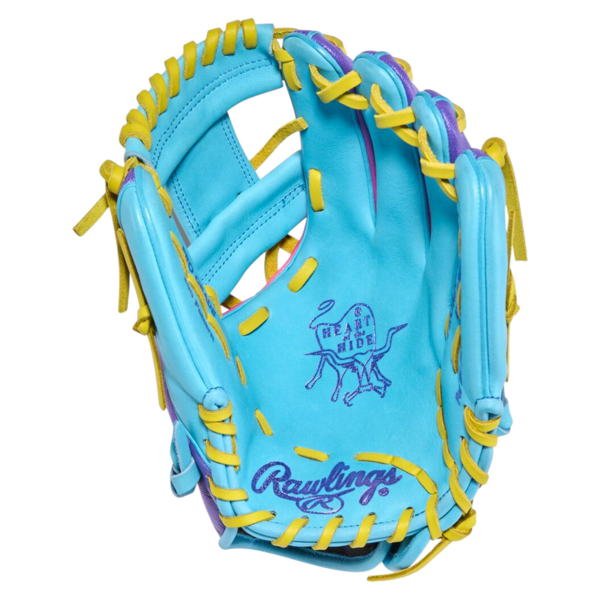 Rawlings Heart of the Hide Fun Burst 2.0 11.5" Baseball Fielding Glove - PROR204U-2CBY – Product View | Smash It Sports | lea