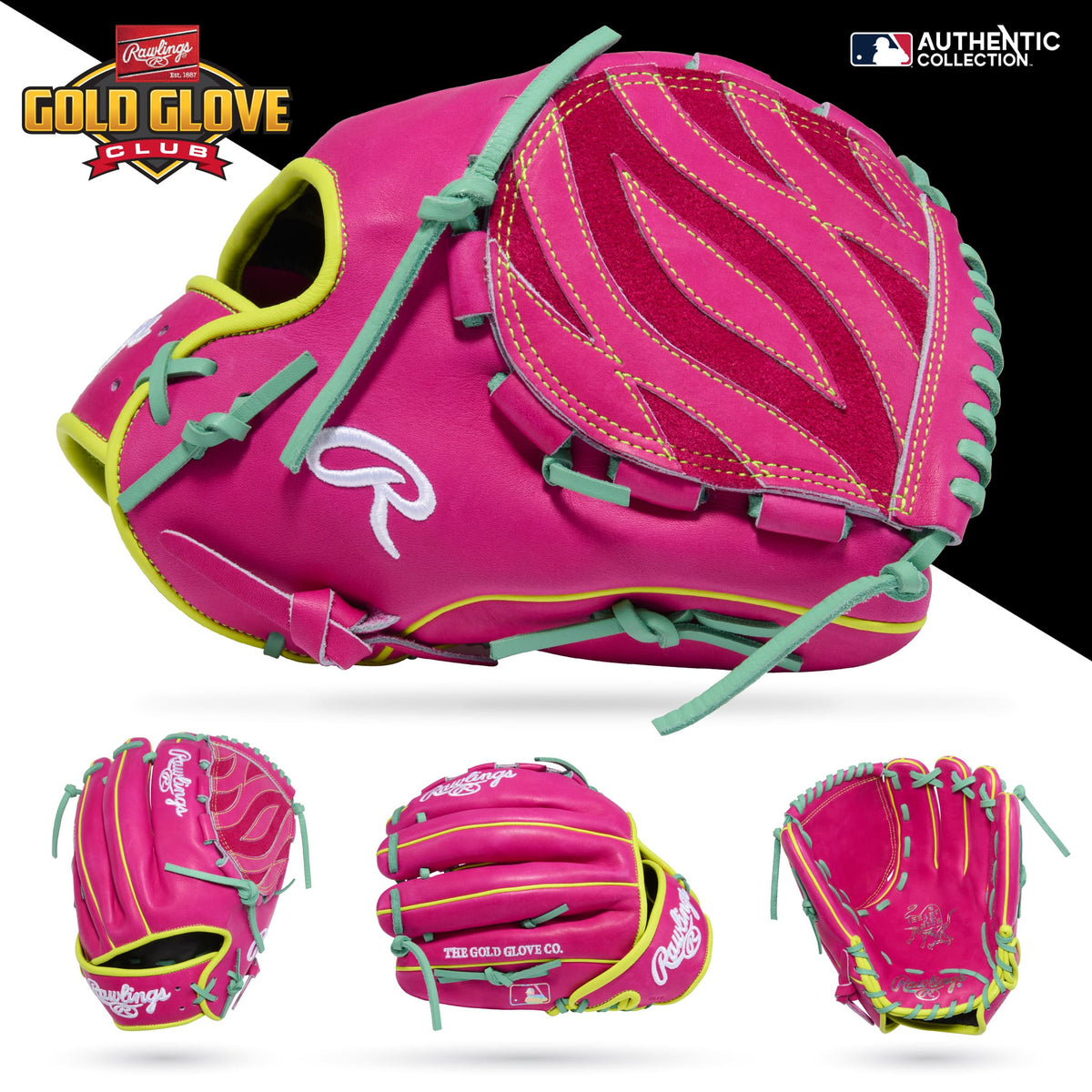 Rawlings Heart of the Hide 12" Gold Glove Club January 2026 Baseball Fielding Glove - PRO206TRI-34BE – Product View | Smash I