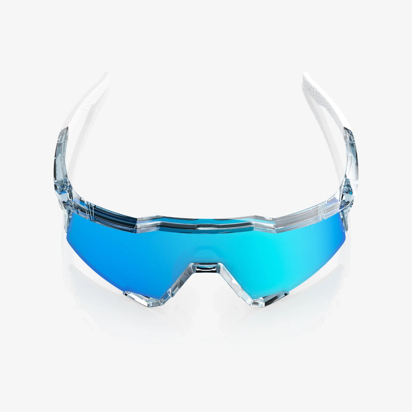 100 Percent Sunglasses - Speedcraft - Polished Translucent Mint Blue Topaz Mirror Lens