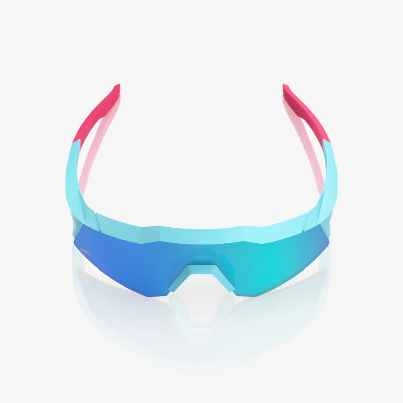 100 Percent Sunglasses - Speedcraft XS - Tatis 4 - Blue Topaz Mirror Lens – Product View | Smash It Sports
