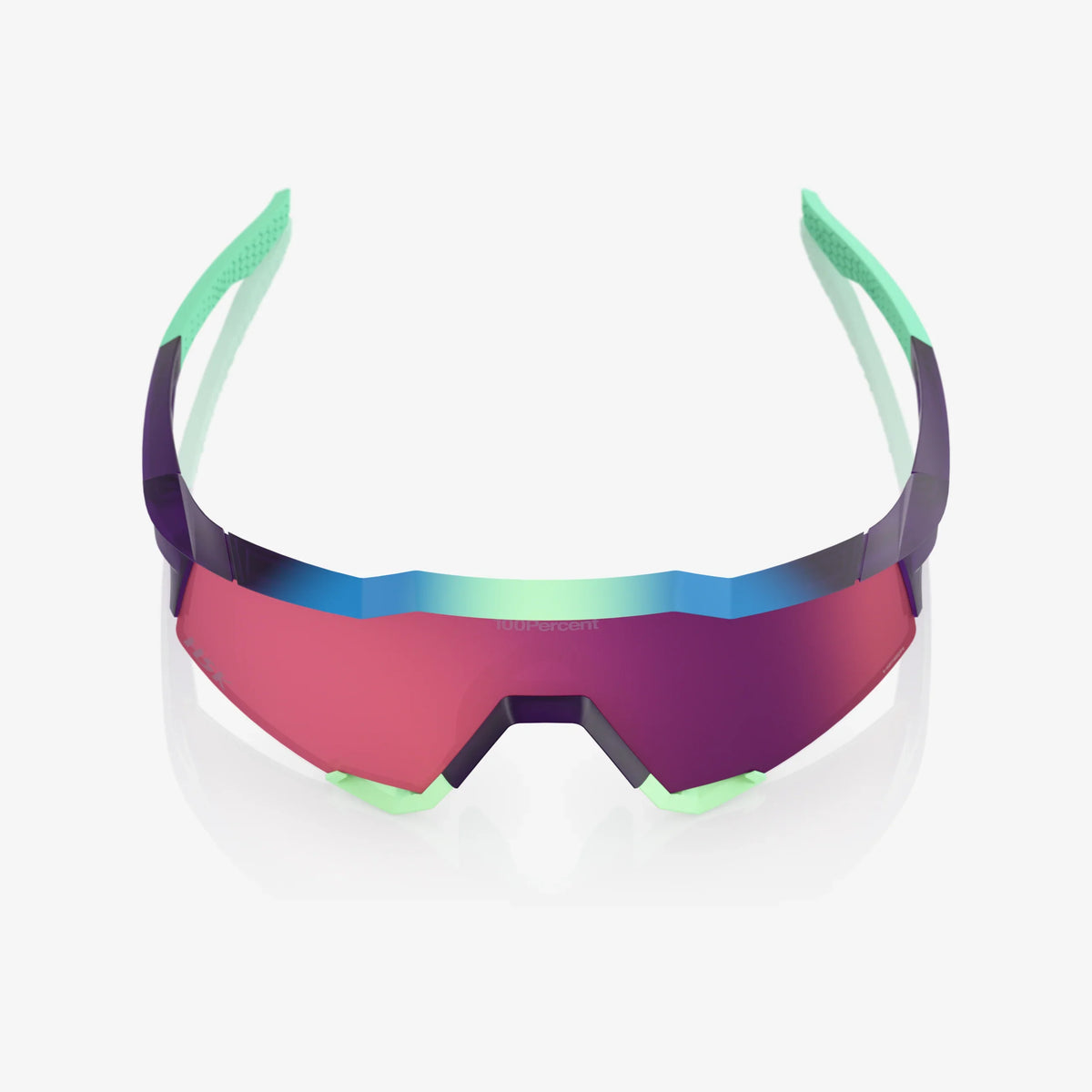 100 Percent Sunglasses - Speedcraft - Ha-Seong Kim Electric Purple HiPER Dark Purple Mirror Lens – Product View | Smash It Sp