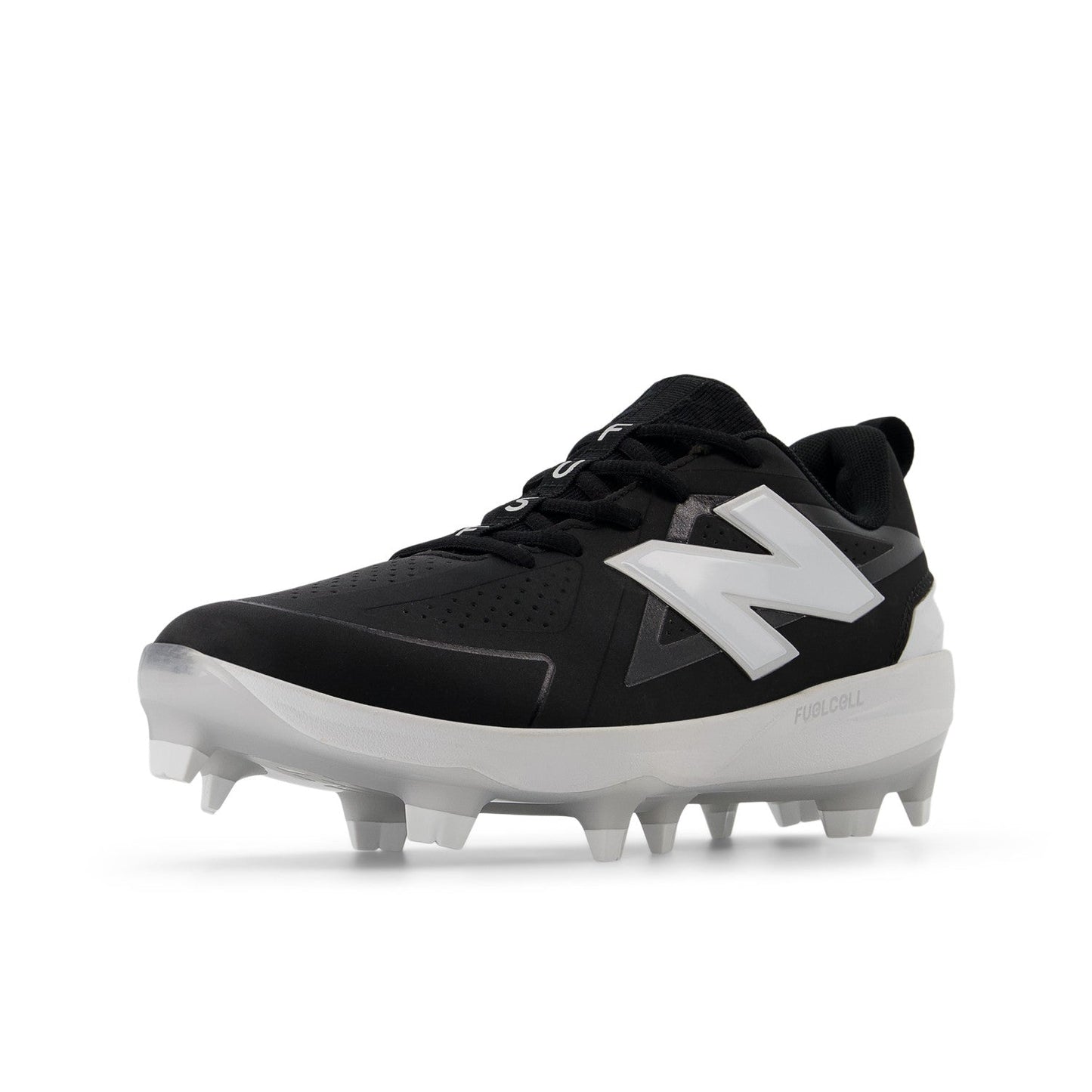 New Balance Women's FUSE v5 Molded Fastpitch Softball Cleats - Black/White - SPFUSEK5 – Product View | Smash It Sports | core