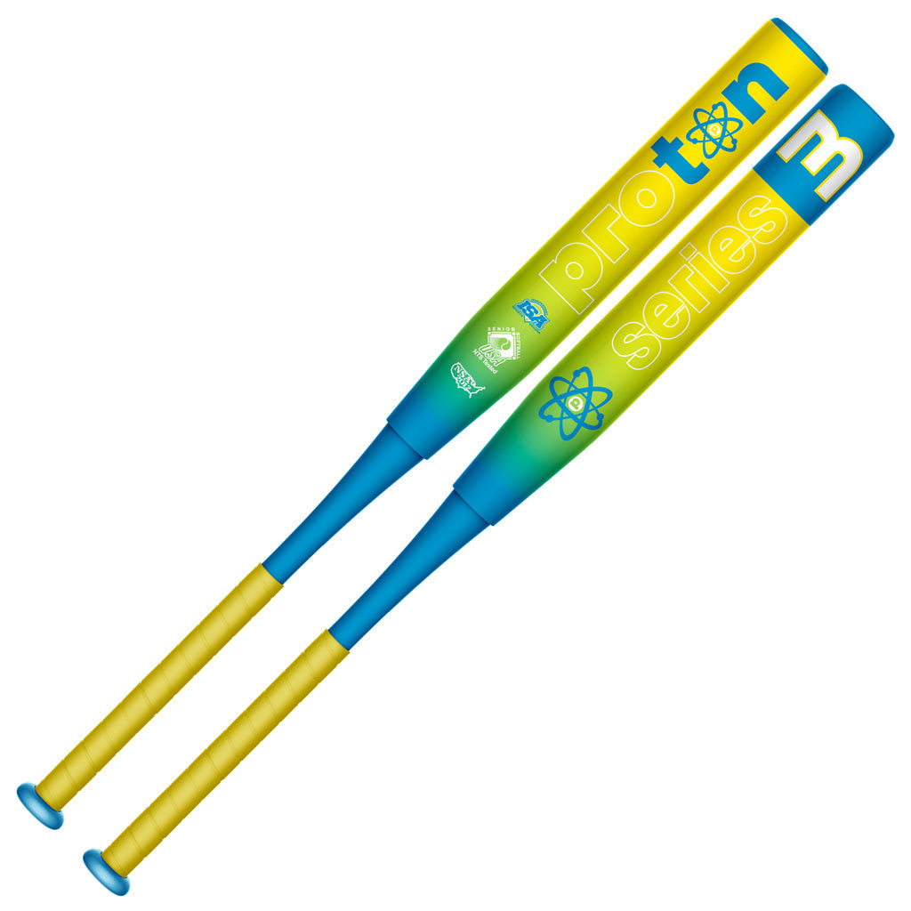 2026 Proton Series 3 Neon 2-Piece SSUSA Senior Slowpitch Softball Bat – Product View | Smash It Sports | two-piece