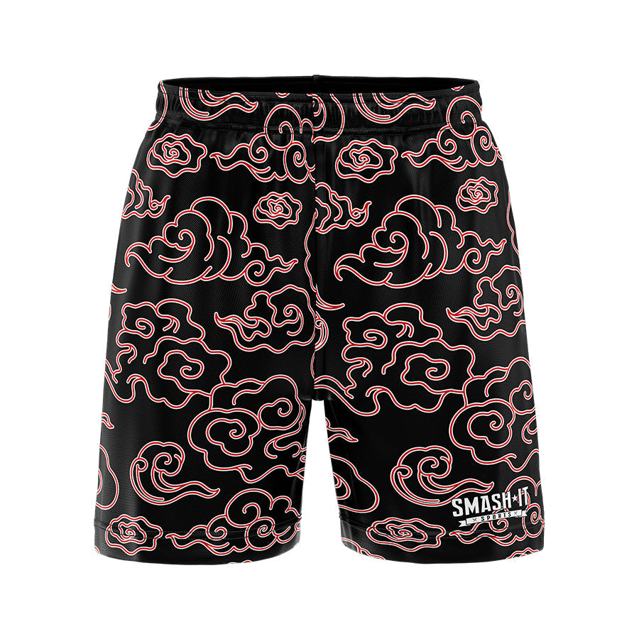 Smash It Sports Mesh Shorts - Clouds – Product View | Smash It Sports | pro, sport