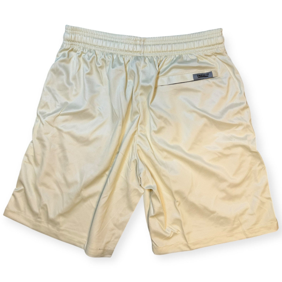 Smash It Sports Mesh Shorts - Smashie Cream/Mint/White – Product View | Smash It Sports | pro, sport
