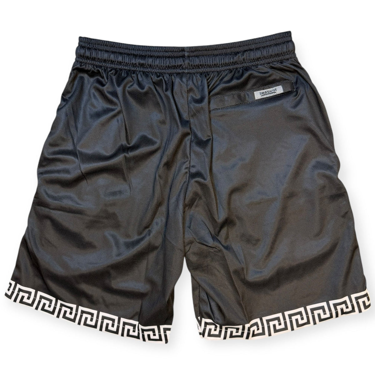 Smash It Sports Mesh Shorts - Aztec Black/White – Product View | Smash It Sports | pro, sport