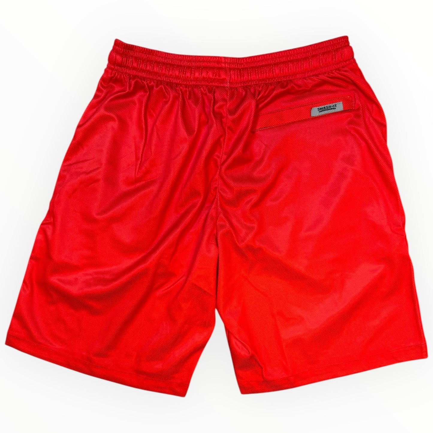 Smash It Sports Mesh Shorts - Smashie Red/White/Black – Product View | Smash It Sports | pro, sport