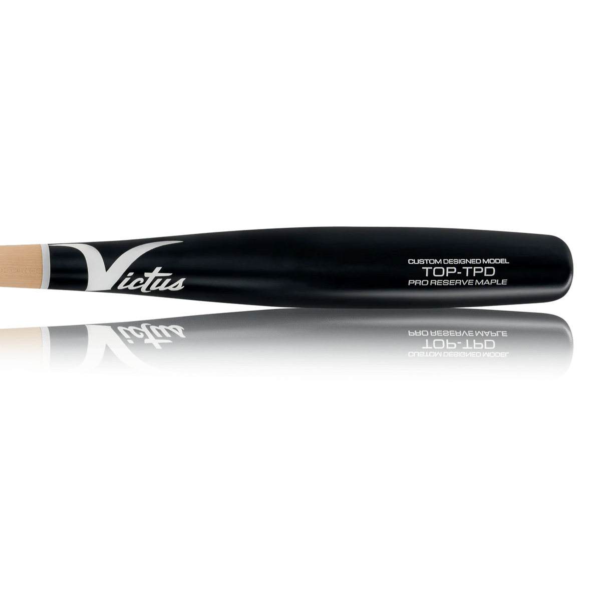 Victus TOP Torpedo Pro Reserve Wood Baseball Bat - VRWMTOPTOR-N/BK – Product View | Smash It Sports | maple, balanced