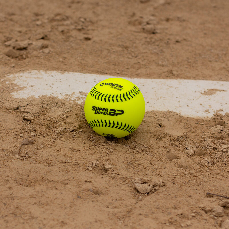 Worth Super Duper BP Ball 12" Slowpitch Softballs - WBP12UT – Product View | Smash It Sports | ash, usssa