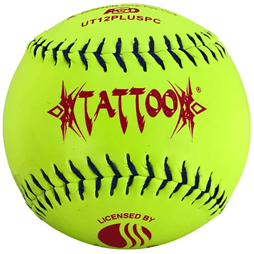 AD Starr Tattoo Classic Plus 12" USSSA Slowpitch Softballs - UT12PLUSPC – Specs Overview | Smash It Sports