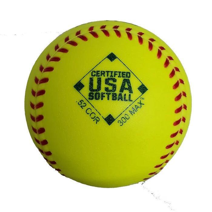 AD Starr Tattoo NX3 52/300 USA/ASA 12" Slowpitch Softballs - USAX1252PR – Second View | Smash It Sports