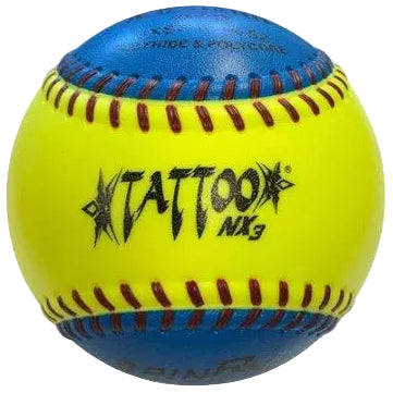 AD Starr Tattoo NX3 Spinner 52COR 12" (All Bats) Batting Practice Slowpitch Softballs - SXSPINPR-52 – Primary View | Smash It