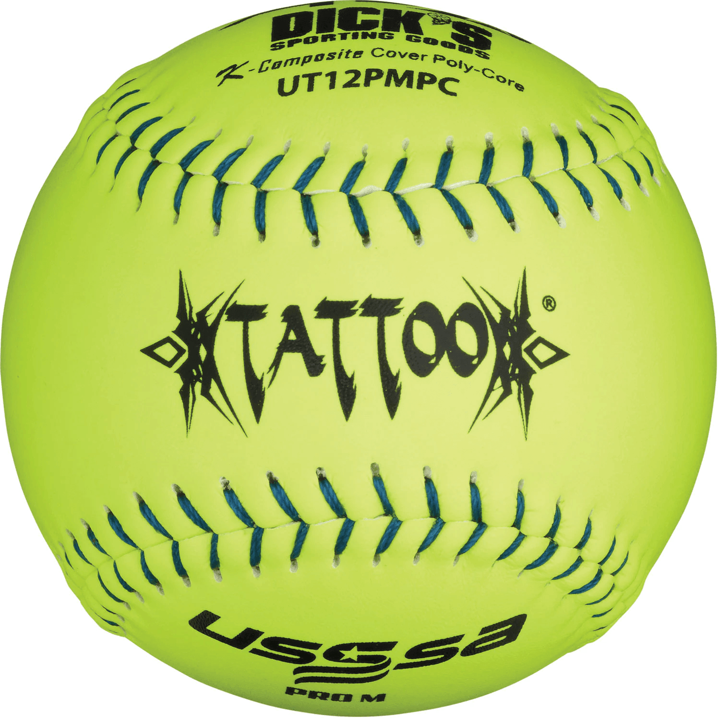 AD Starr Tattoo Pro M USSSA 12" Composite Slowpitch Softballs - UT12PMPC - Smash It Sports