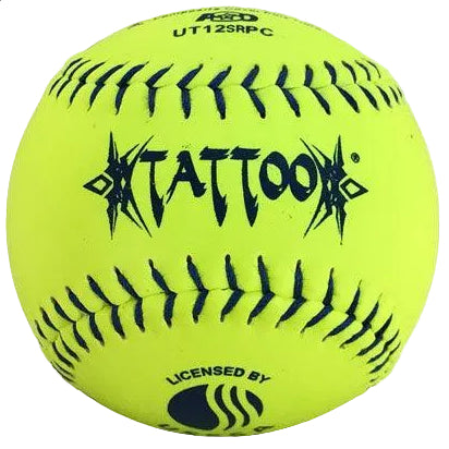 AD Starr USSSA Senior Tattoo 12" Slowpitch Softballs - UT12SR2PC – Primary View | Smash It Sports
