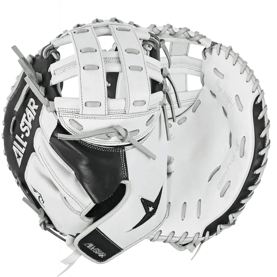 All-Star 33" PHX Fastpitch Catchers Mitt/Glove – Product View | Smash It Sports | leather, pro, pocket