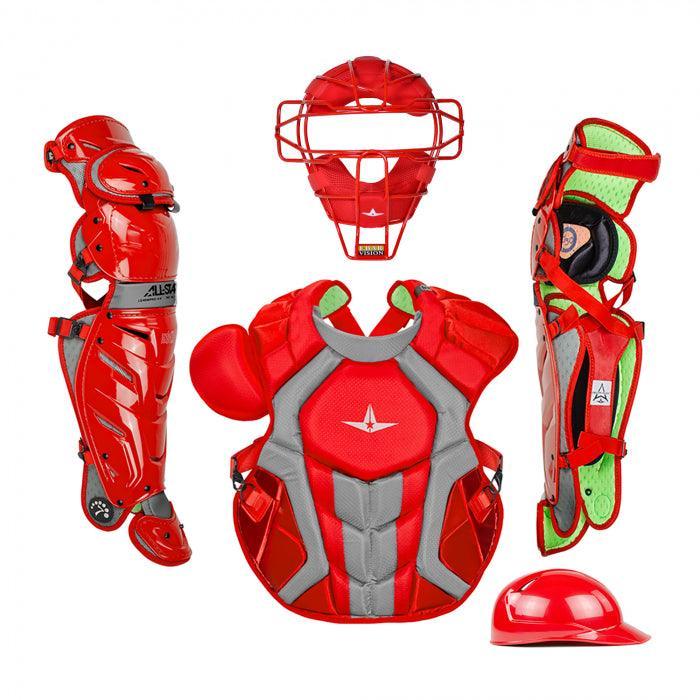 All-Star S7 Axis Adult NOCSAE Certified Catchers Set - Traditional Mask – Fifth View | Smash It Sports
