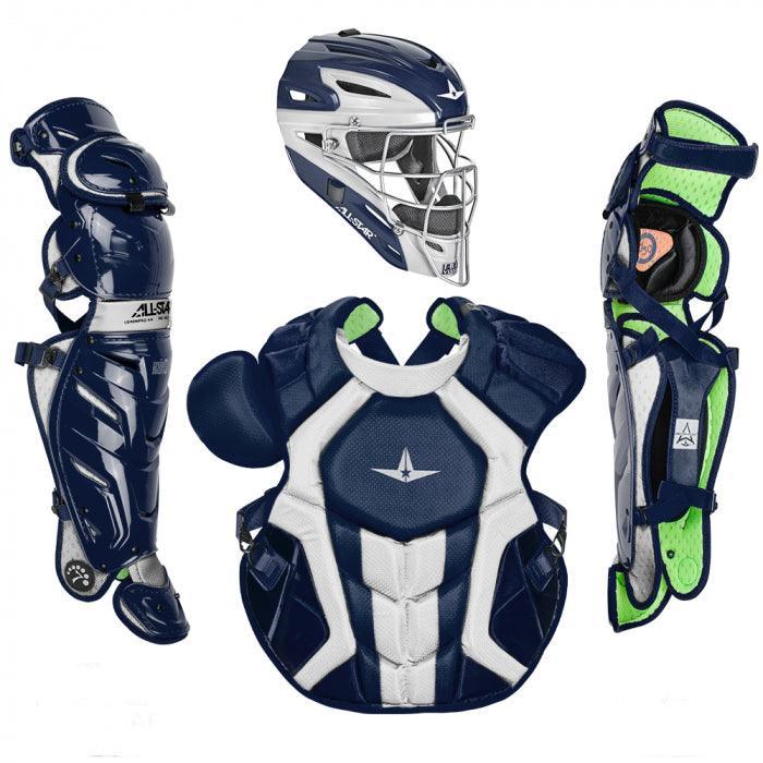 All-Star S7 Axis Adult NOCSAE Certified Catchers Set - Two Tone – Fifth View | Smash It Sports