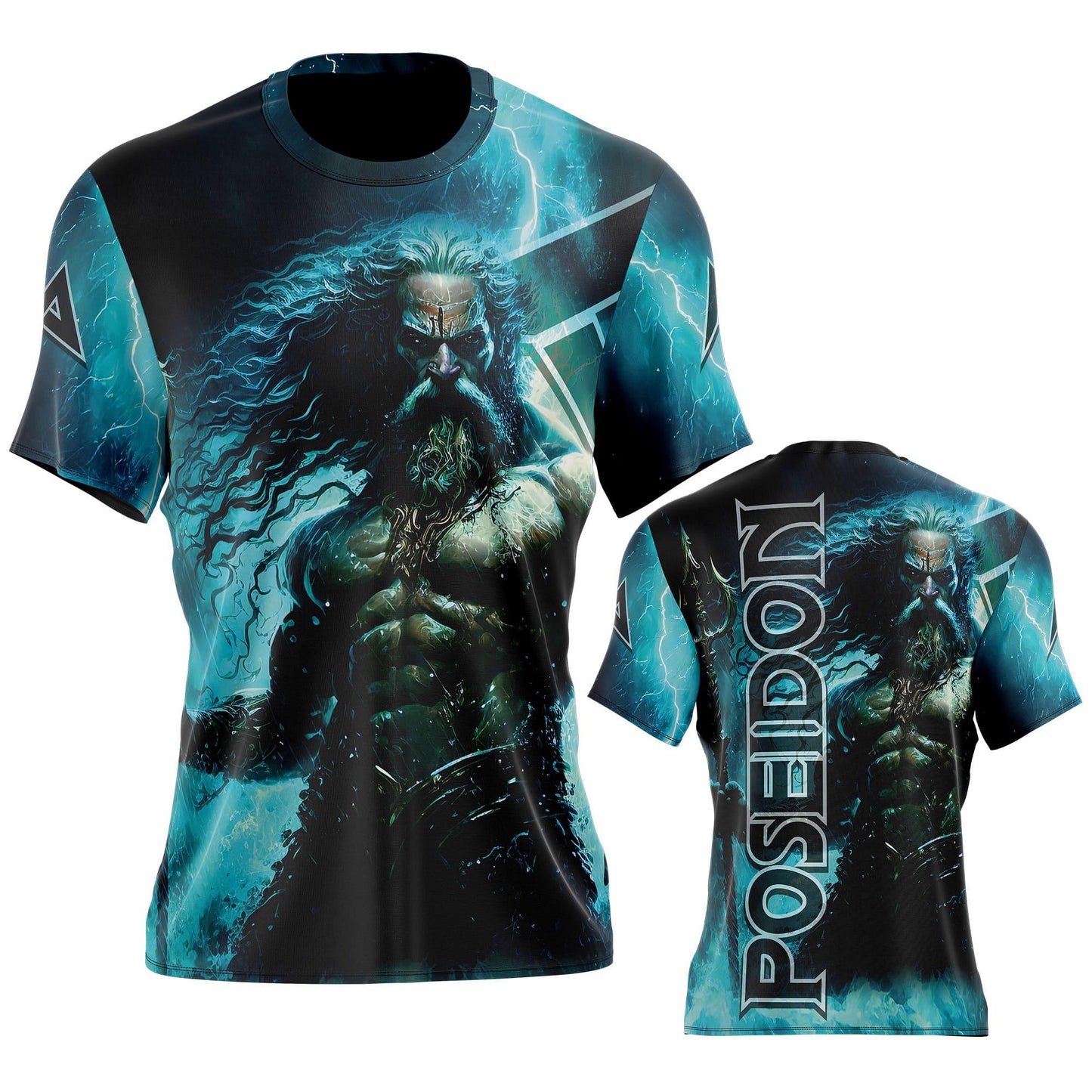 Anarchy Bat Company Short Sleeve Shirt - Poseidon – Product View | Smash It Sports