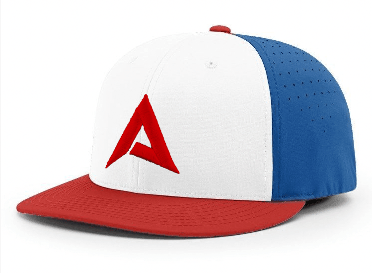 Anarchy CA i8503 Performance Hat - New Logo - White/Red/Royal – Specs Overview | Smash It Sports