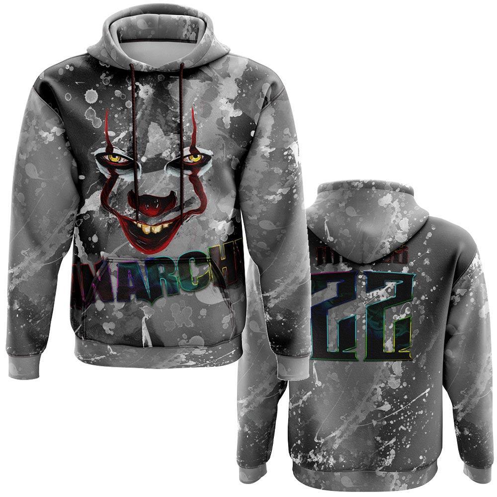 Anarchy Clown Hoodie (Customized Buy-In) – Primary View | Smash It Sports | This, Moisture-wicking, Lightweight